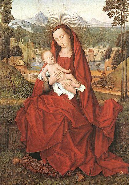 Hans Memling Virgin and Child china oil painting image